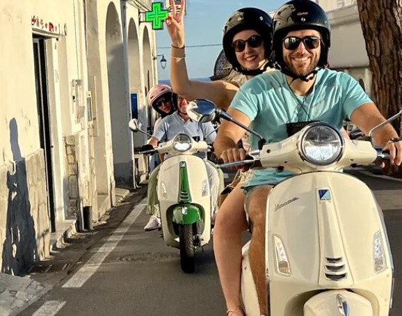 Aster Vespa Style Electric Bike 48V 12Ah 800W - Image 8