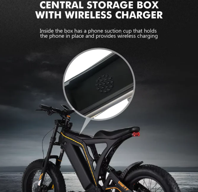 VSETT Eagle Fat Tire Electric Bike 48V 20Ah 750W - Image 8