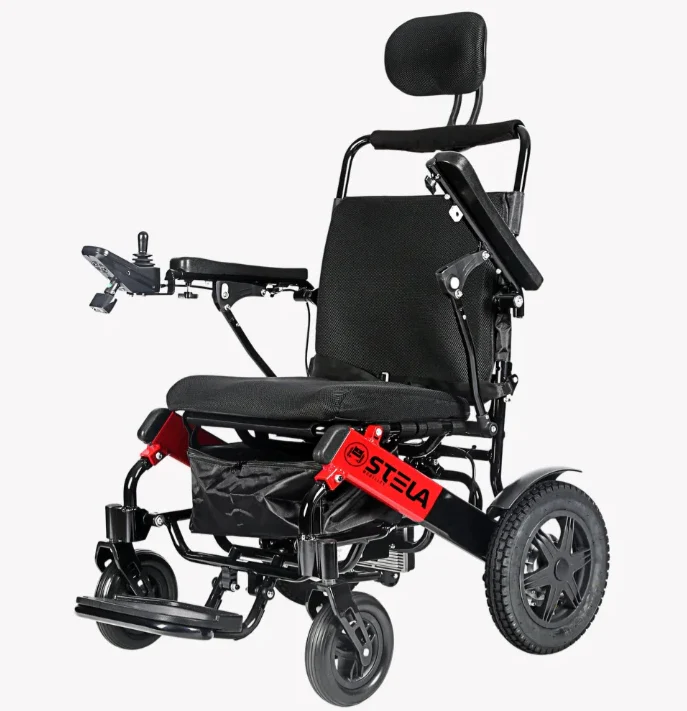 STELA eFOLD40 SEMI LIGHTWEIGHT ELECTRIC WHEELCHAIR - Image 3