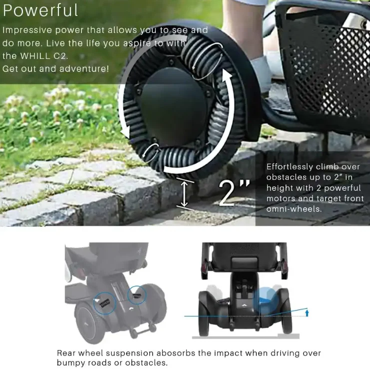 Whill C2 Premium Compact Mobilty E scooter - Image 6