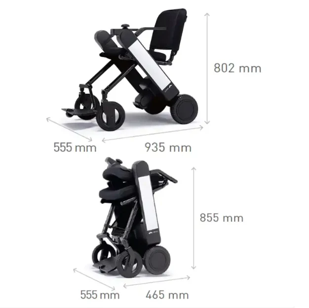 Whill Model F Electric Mobility Scooter - Image 4