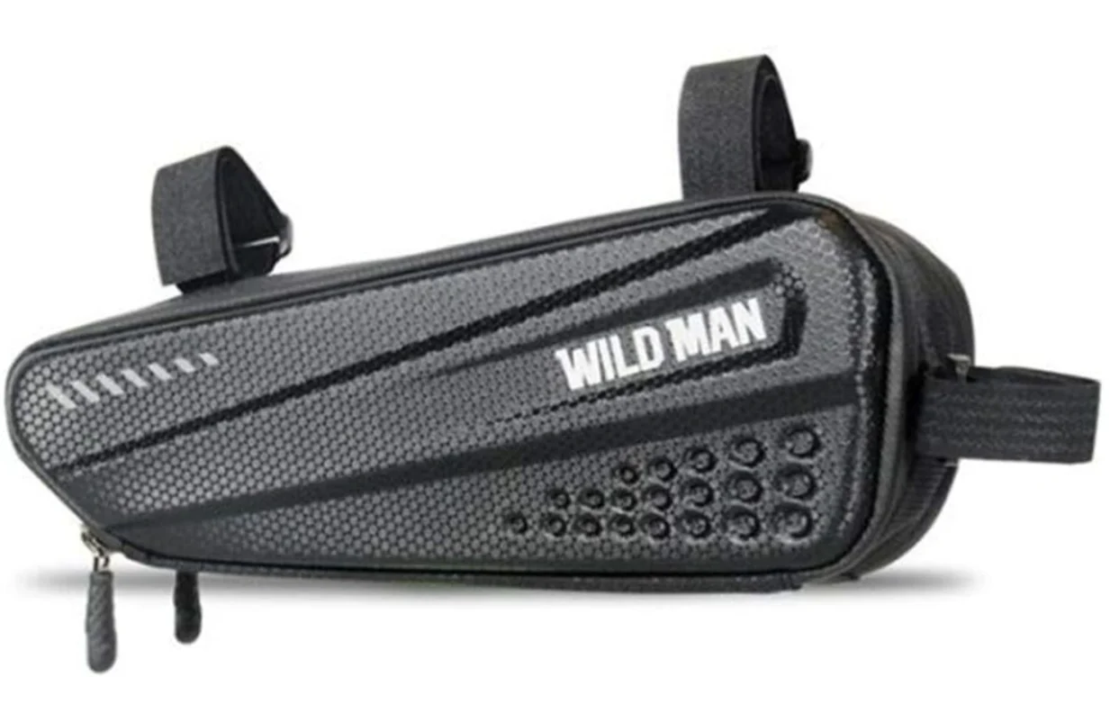 WILD MAN Rainproof Hard Shell under seat Bike Saddle Bag 1.2L - Image 3