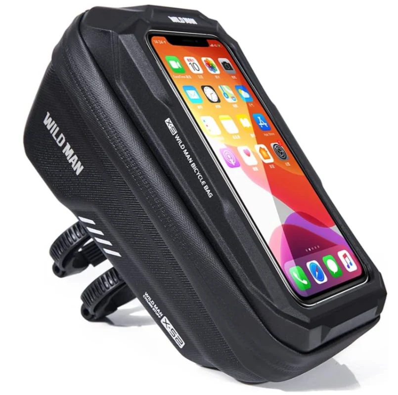 Wildman 1L quick release touch screen waterproof bike front bag - Image 2