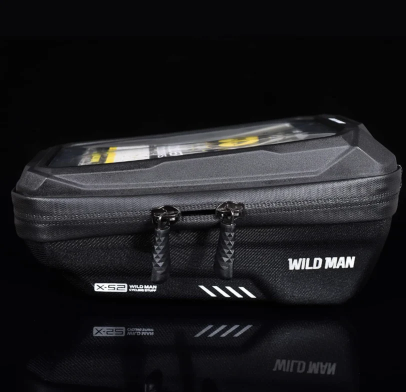 Wildman 1L quick release touch screen waterproof bike front bag - Image 5