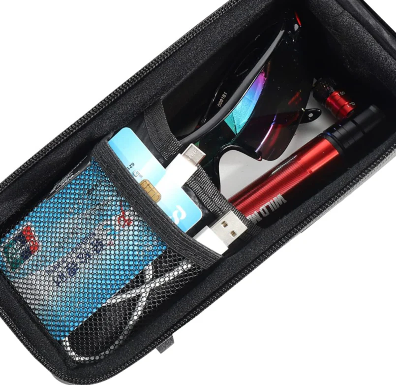 Wildman 1L quick release touch screen waterproof bike front bag - Image 8