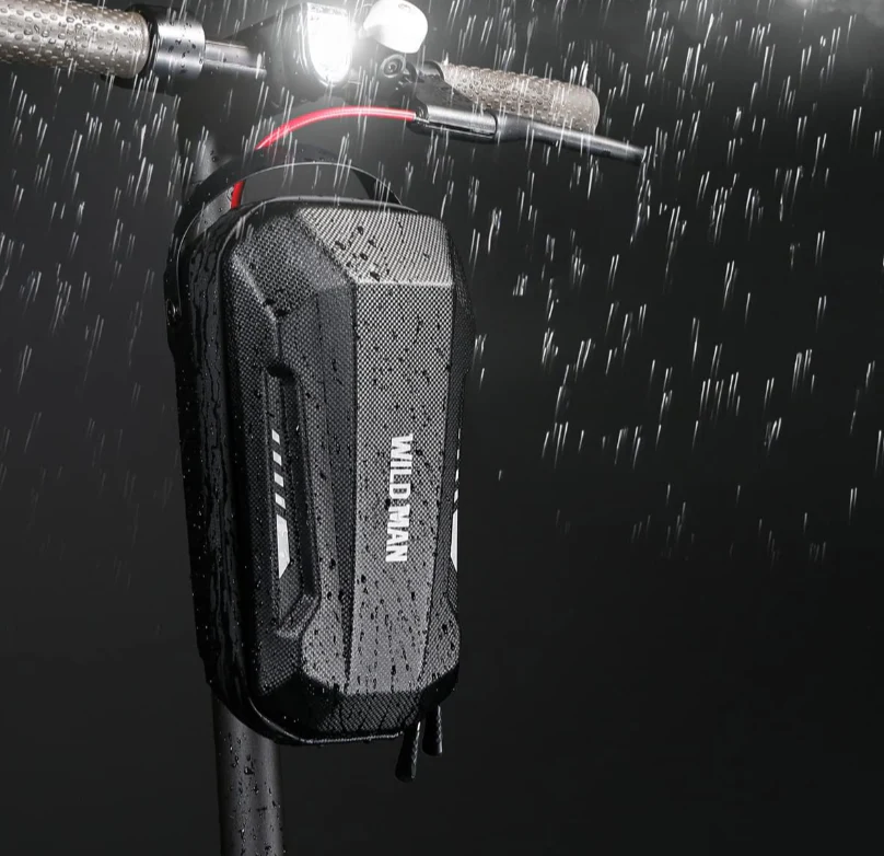 WILD MAN Quick Release Hard Shell Rainproof Scooter Storage Bag 2L - Image 4