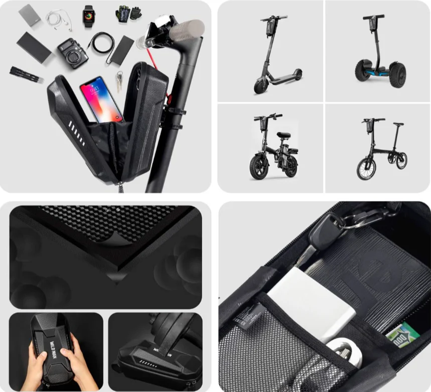 WILDMAN Rainproof Quick release Scooter Storage Bag 3L - Image 5