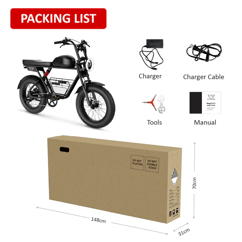Windhorse D5 Electric Bike 48V 21Ah 1000W Fat Tyre 70Km Range - Image 10