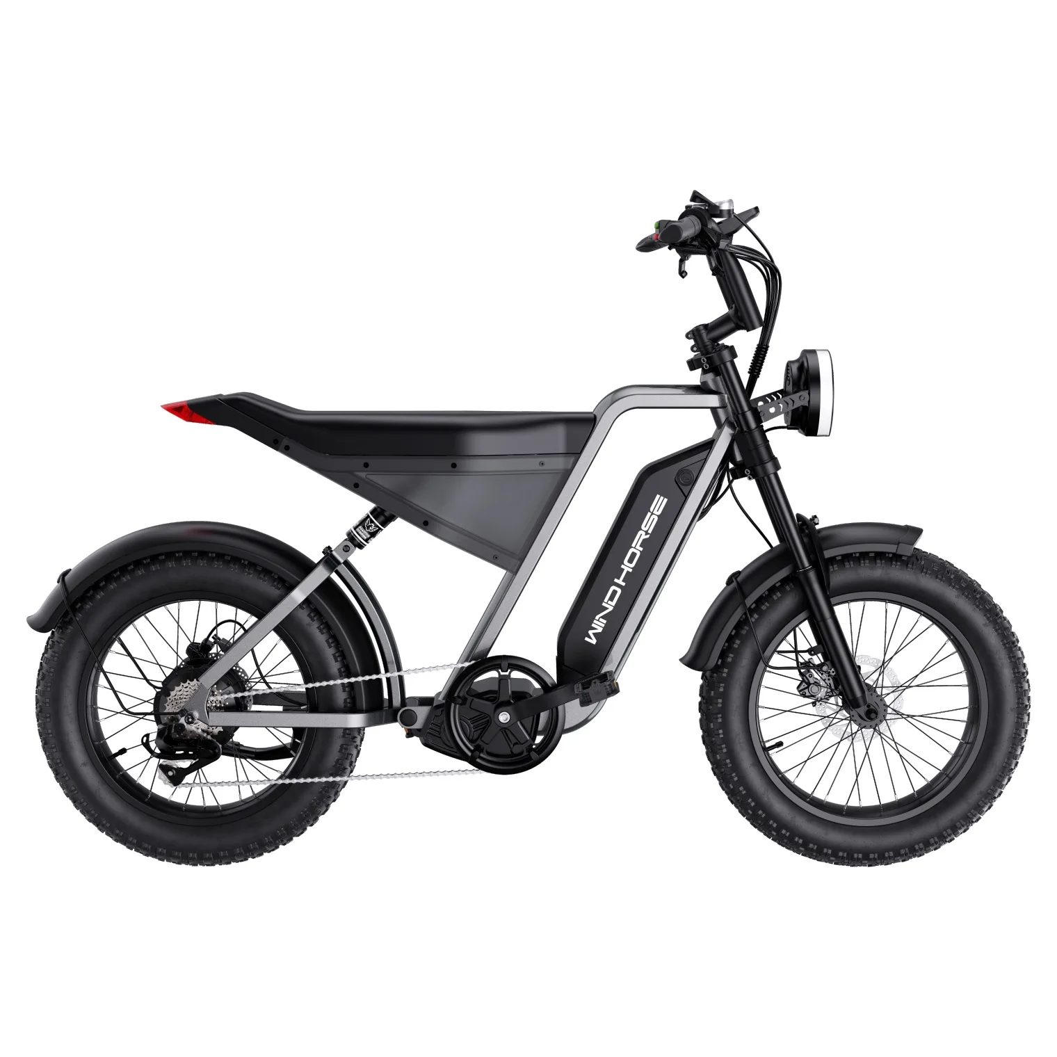 WindHorse D3 Fat Tyre All Terrain Electric Bike 48V 18Ah 1000W - Image 11