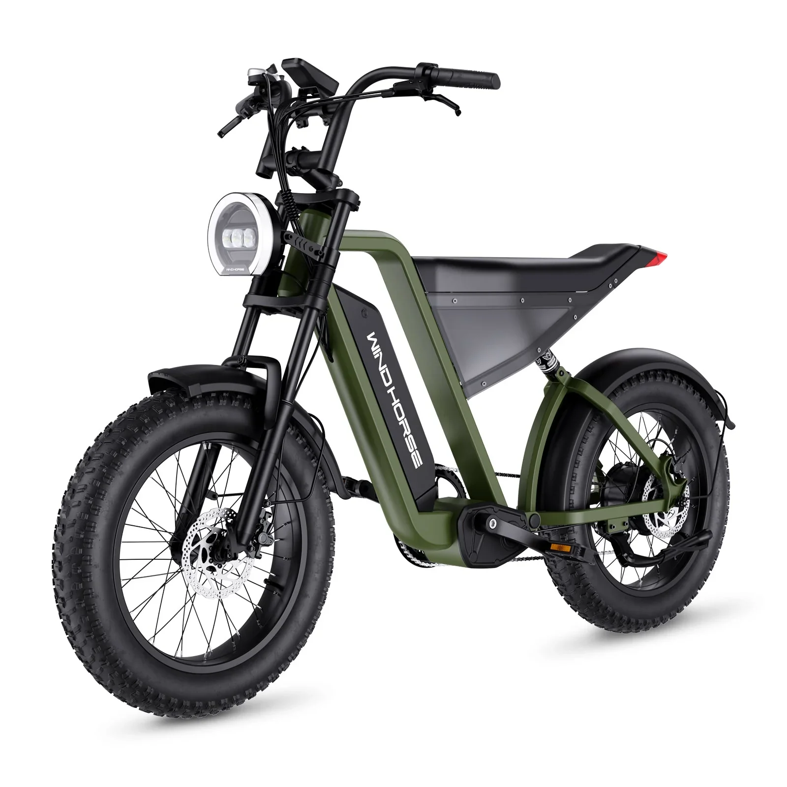 WindHorse D3 Fat Tyre All Terrain Electric Bike 48V 18Ah 1000W - Image 2
