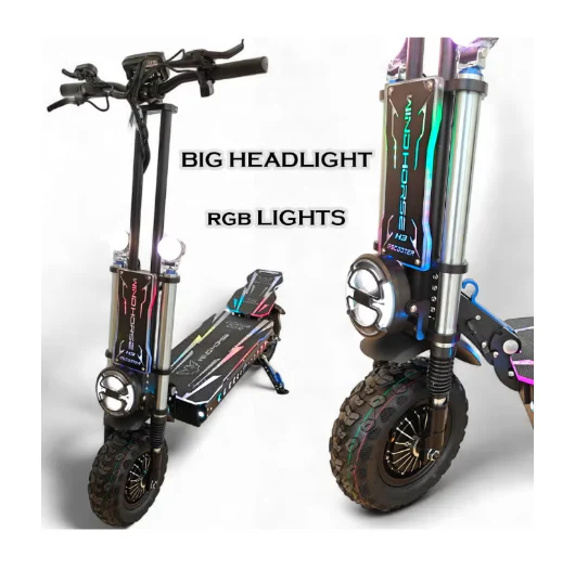 Windhorse H3 Electric Scooter 60V 40Ah 3000W Dual Motor High performance - Image 2