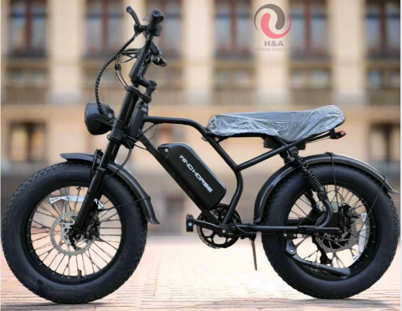 Windhorse V8 Fat Tyre E Bike 48V 18Ah 750W 2025 NEW Model