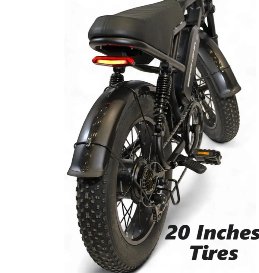 Windhorse V8 Fat Tyre E Bike 48V 18Ah 750W 2025 NEW Model - Image 9