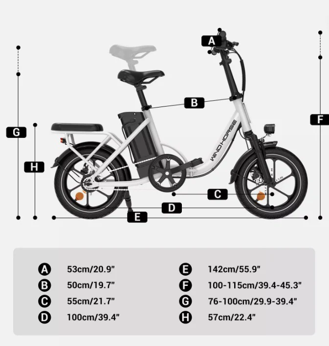 WINDHORSE W2B Electric Bike - Image 14
