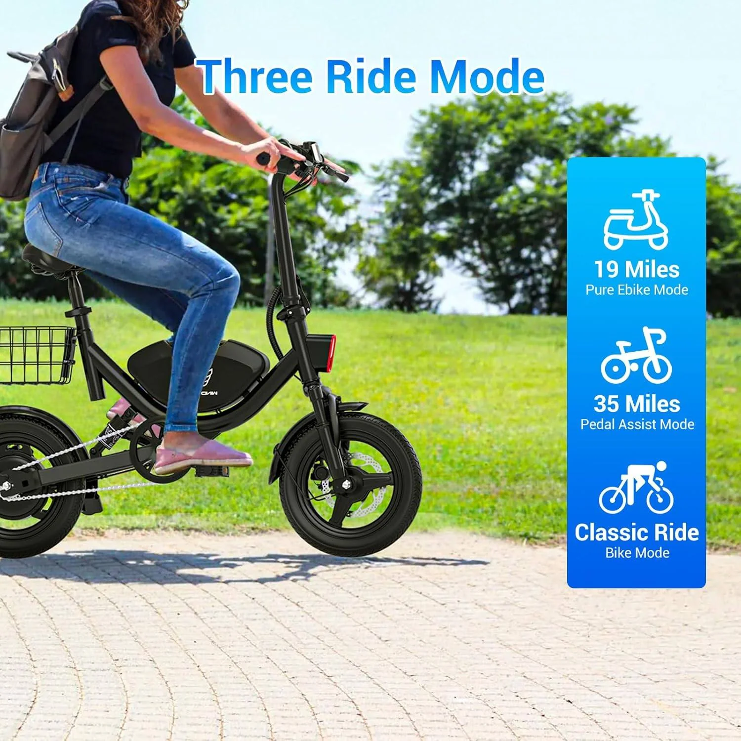 WindHorse W3 Folding Electric Bike - Image 11