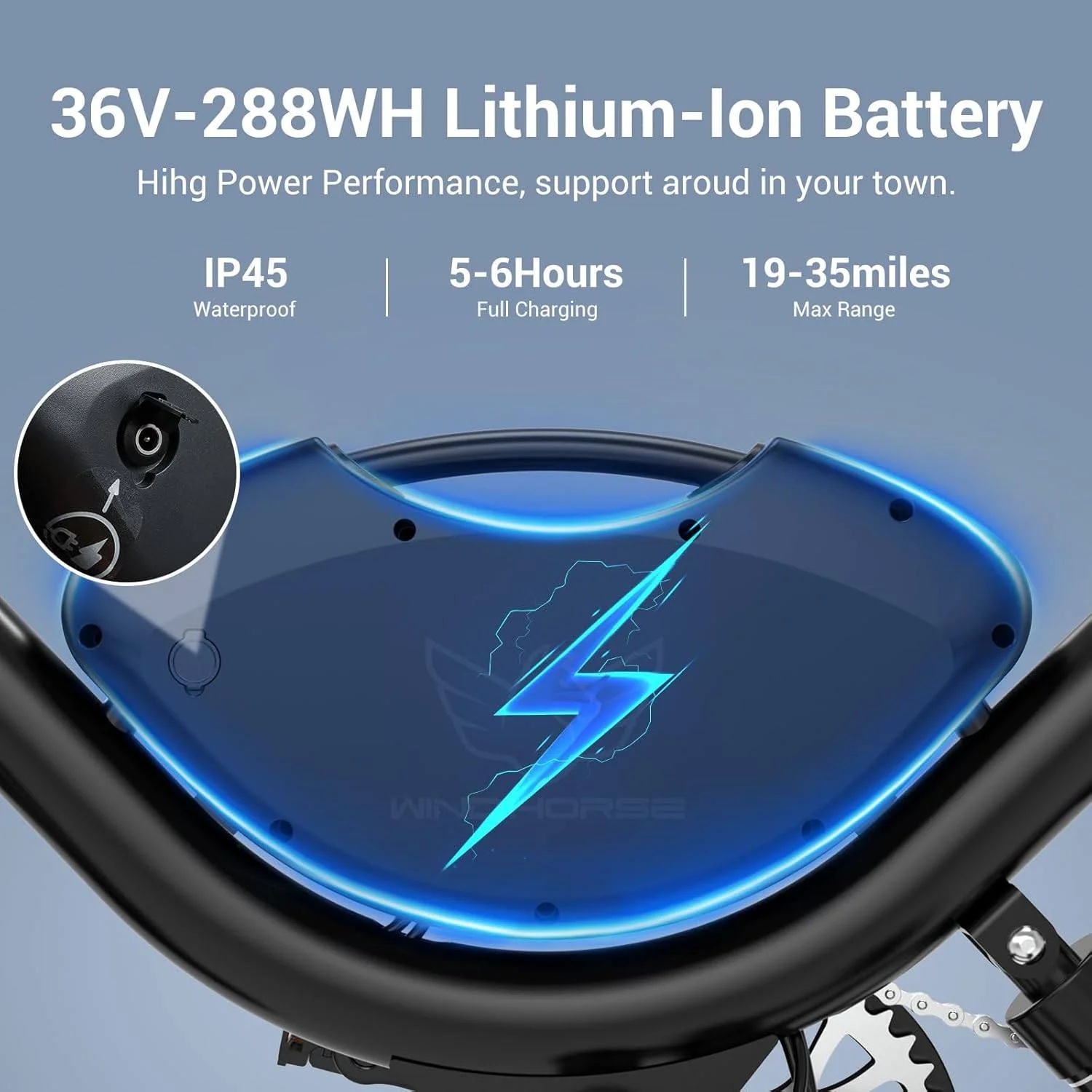 WindHorse W3 Folding Electric Bike - Image 14