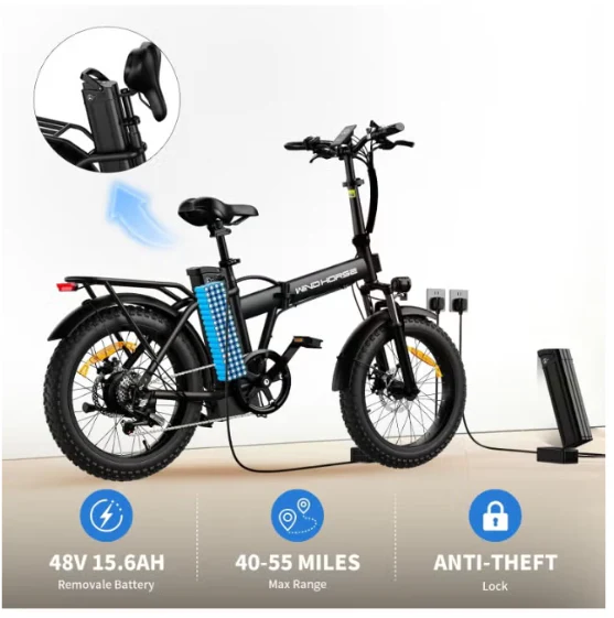 Windhorse W4A Electric Bicycle 48V 15.6Ah 720W - Image 2