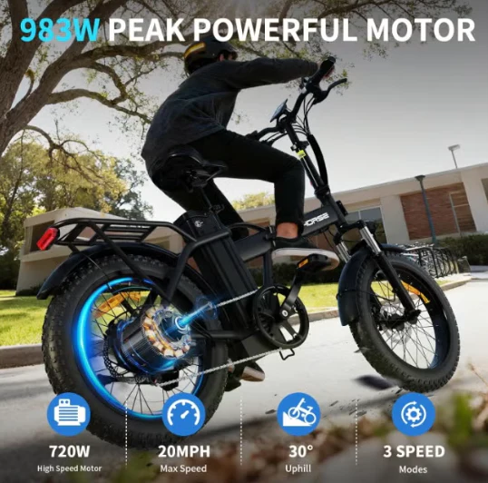 Windhorse W4A Electric Bicycle 48V 15.6Ah 720W - Image 7