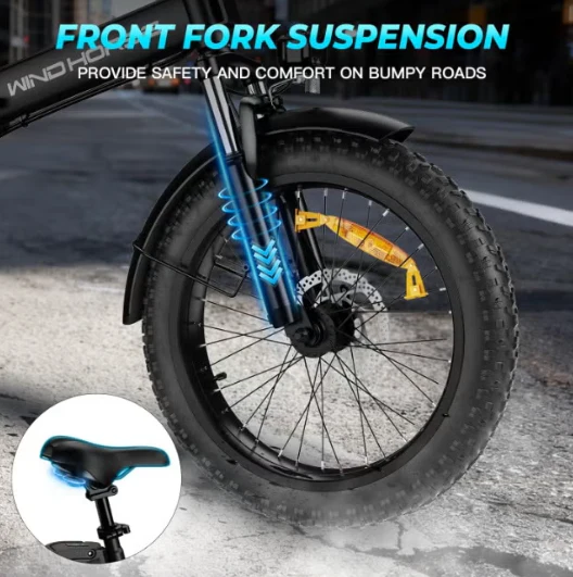 Windhorse W4A Electric Bicycle 48V 15.6Ah 720W - Image 9