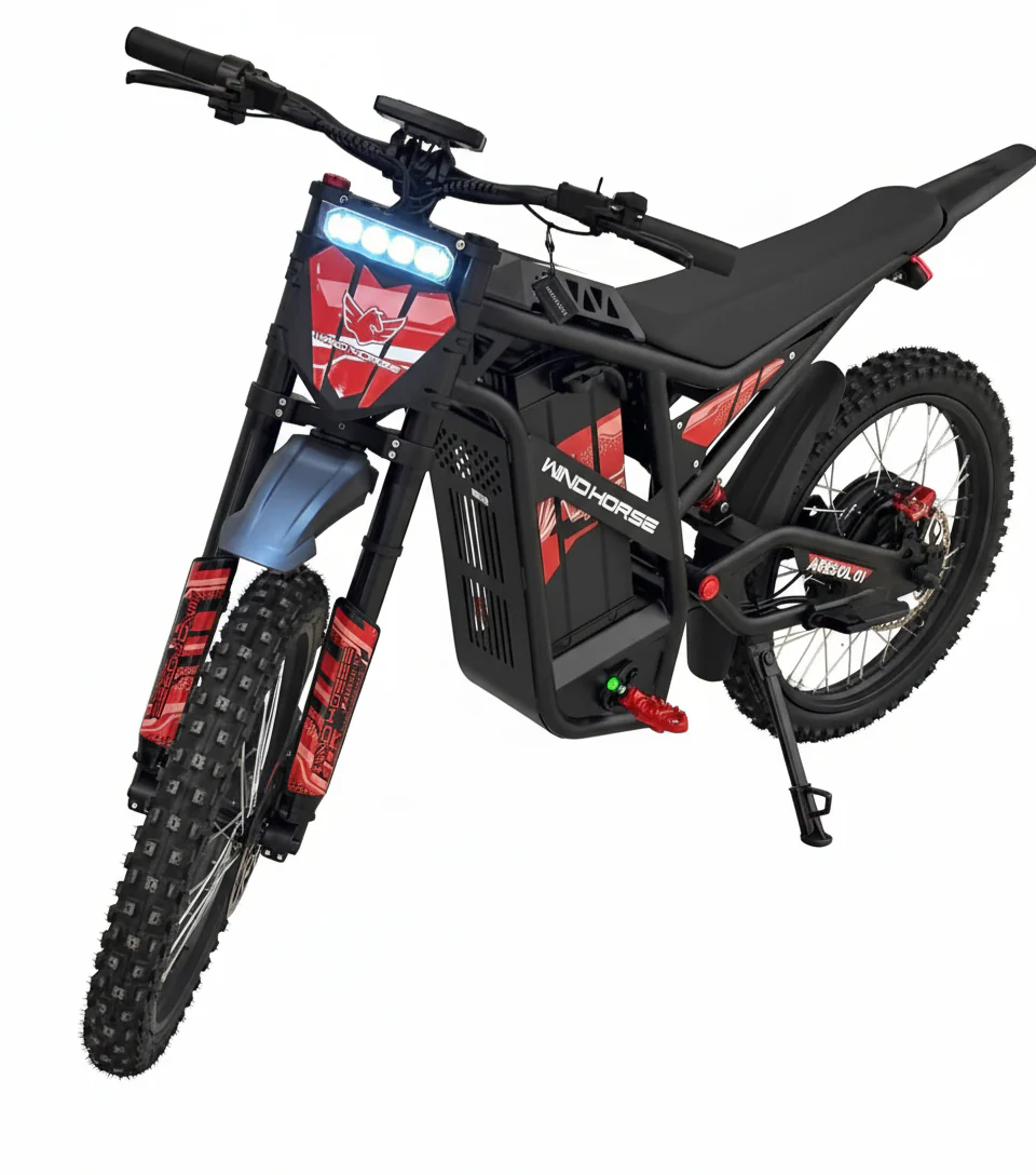 Windhorse Y1 Electric Dirt Bike Best Mid Ranger With 60V 35Ah- Removable Battery 3000W Motor - Image 9