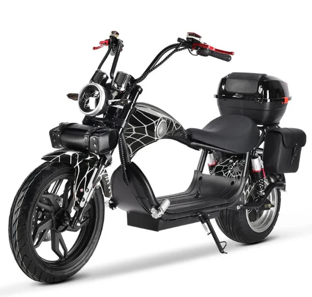 X1 Big Harley E Bike Stylish Motor cycle 60V 20Ah 4000W - Image 2