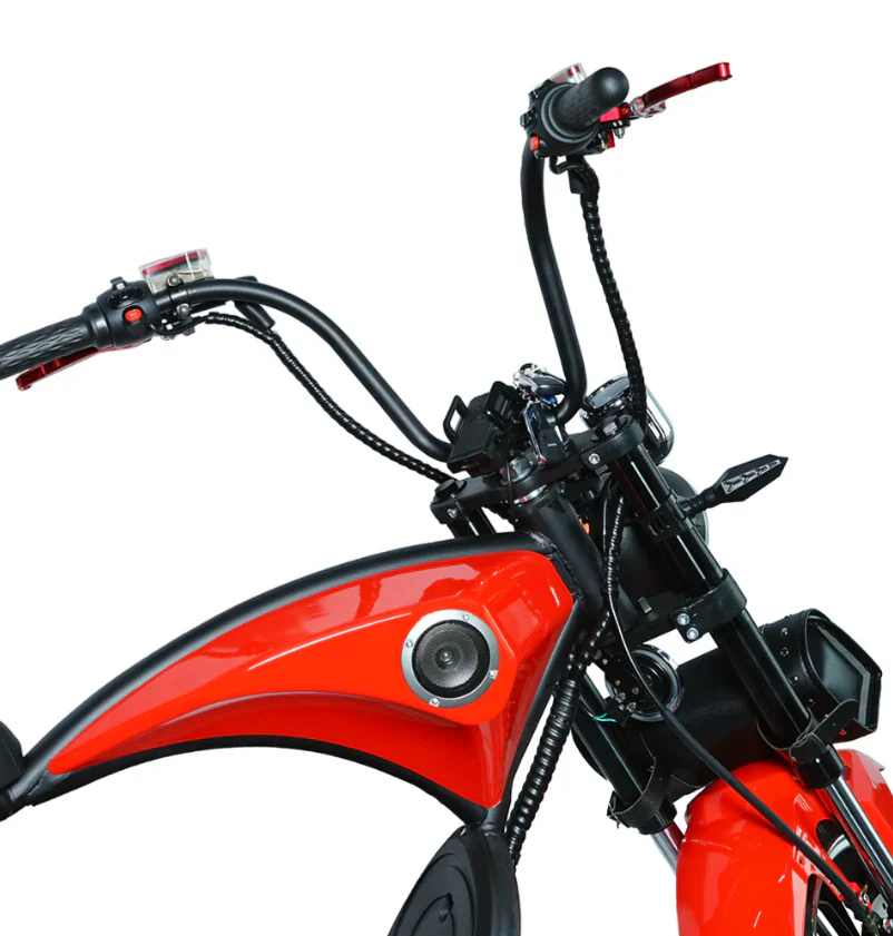 X1 Harley fat tire E bike 60V 12Ah 3000W - Image 9