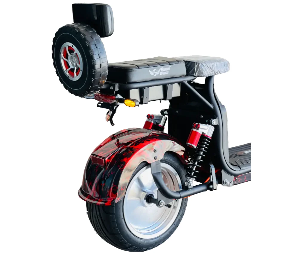 X12 – High Power Harley Electric Scooter 60V 12Ah 3000W - 2026 new - Image 4