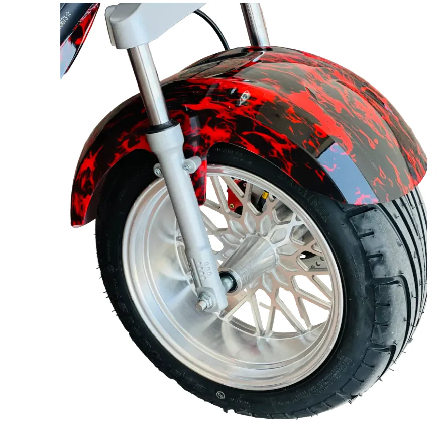 X12 – High Power Harley Electric Scooter 60V 12Ah 3000W - 2026 new - Image 5