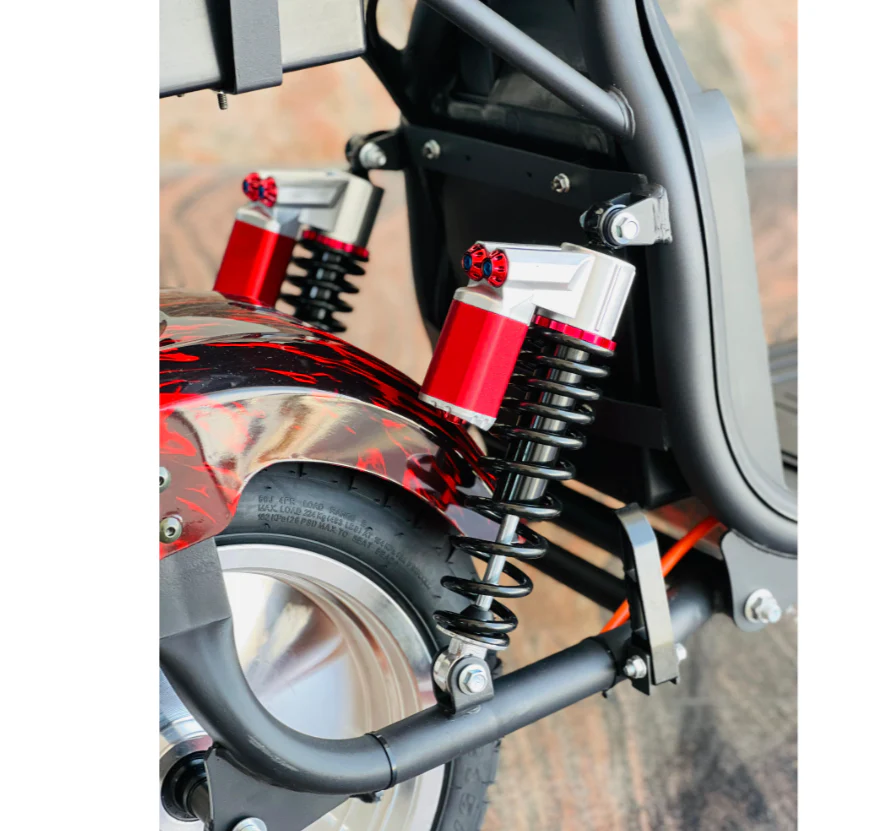 X12 – High Power Harley Electric Scooter 60V 12Ah 3000W - 2026 new - Image 6
