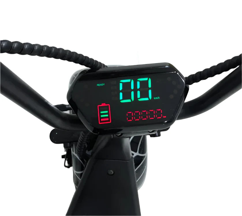 X3 Big Harley E Bike dual seater 60V 12Ah 1500w - Image 11