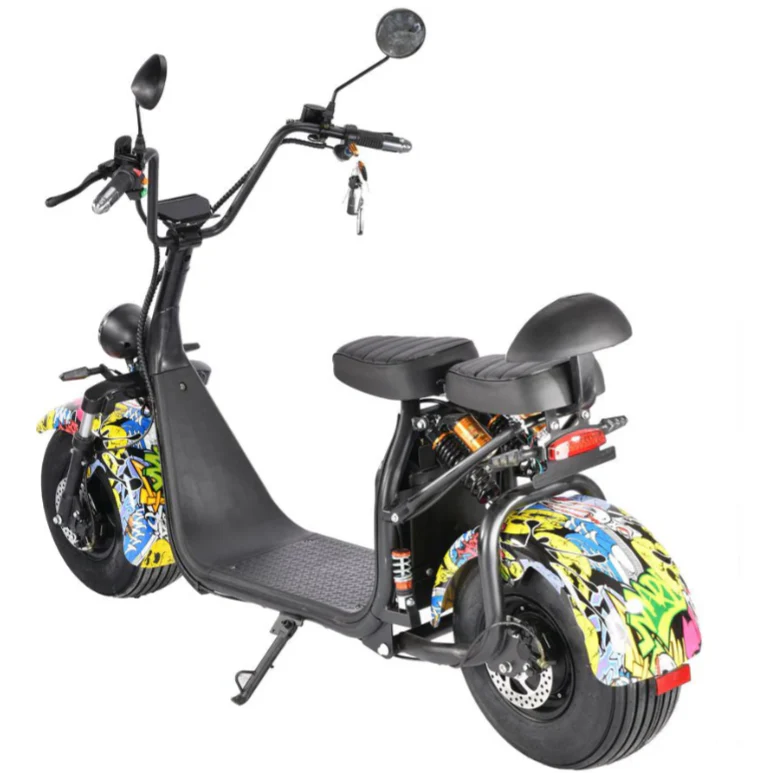 X3 Big Harley E Bike dual seater 60V 12Ah 1500w - Image 3