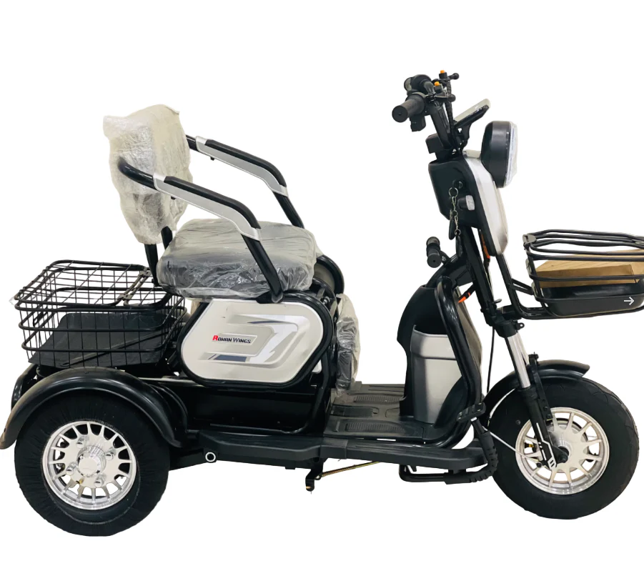 X7 3 Wheels Electric Scooter 3 Seat 600W Brushless Motor 48V 20Ah Battery - Image 2