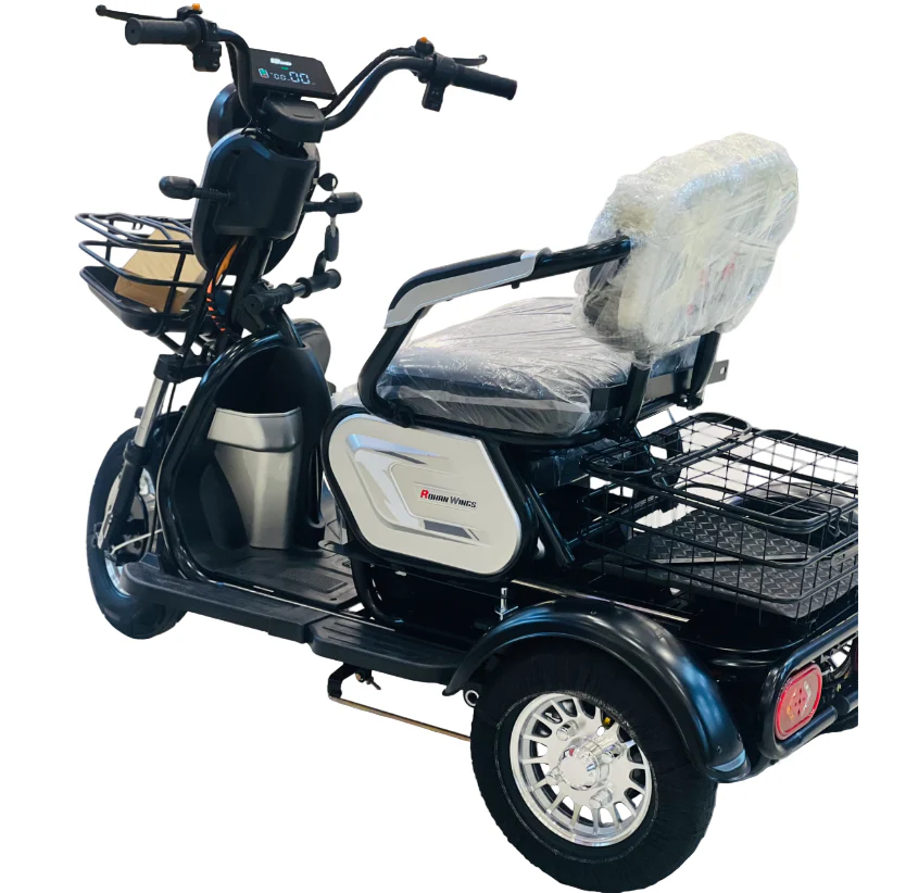X7 3 Wheels Electric Scooter 3 Seat 600W Brushless Motor 48V 20Ah Battery - Image 5