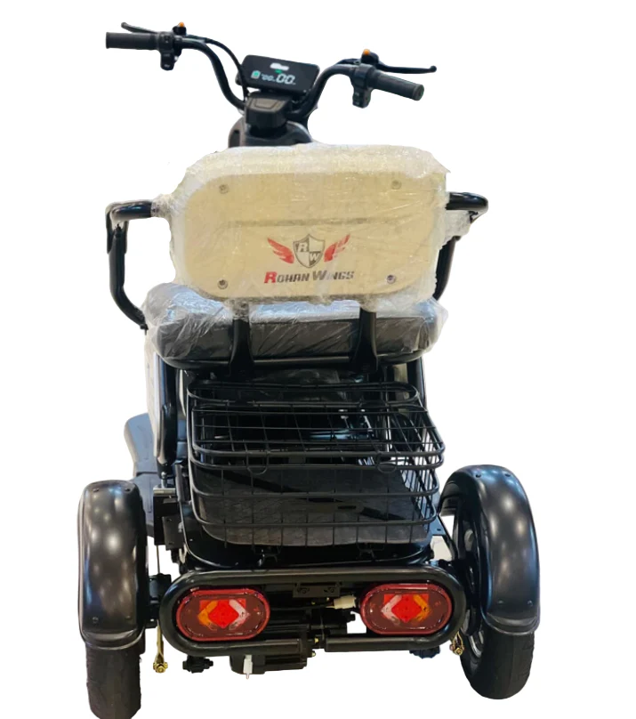 X7 3 Wheels Electric Scooter 3 Seat 600W Brushless Motor 48V 20Ah Battery - Image 7
