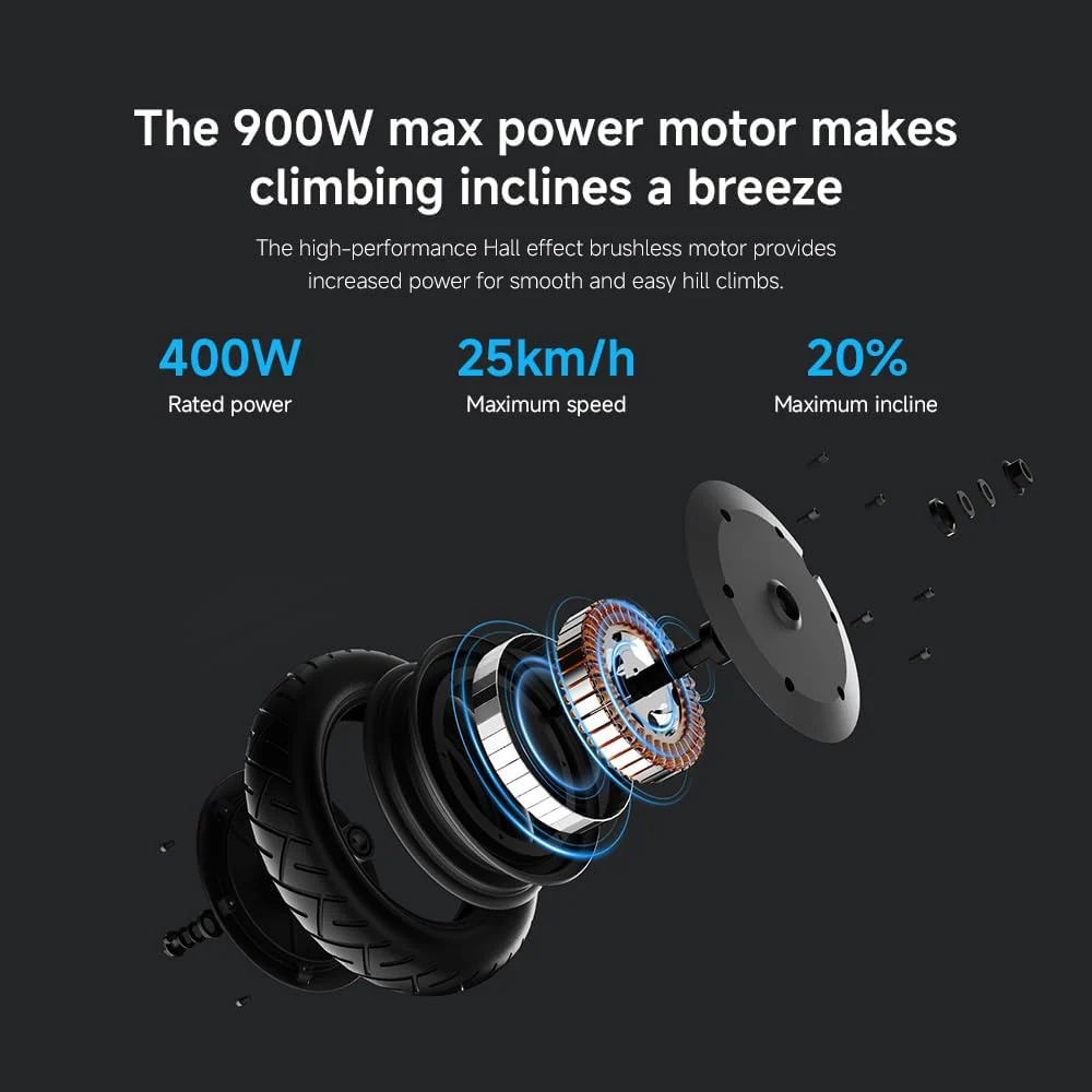 Xiaomi 5 Plus Electric Scooter 900W With Wide Deck - Image 14