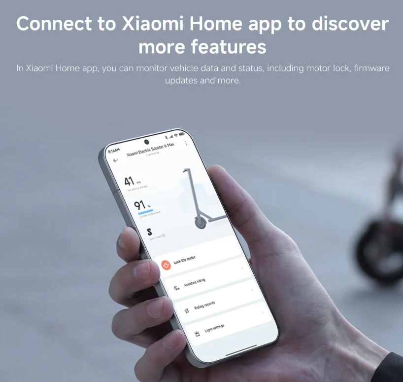 Xiaomi 6 Max Electric Scooter -2026 - Image 26