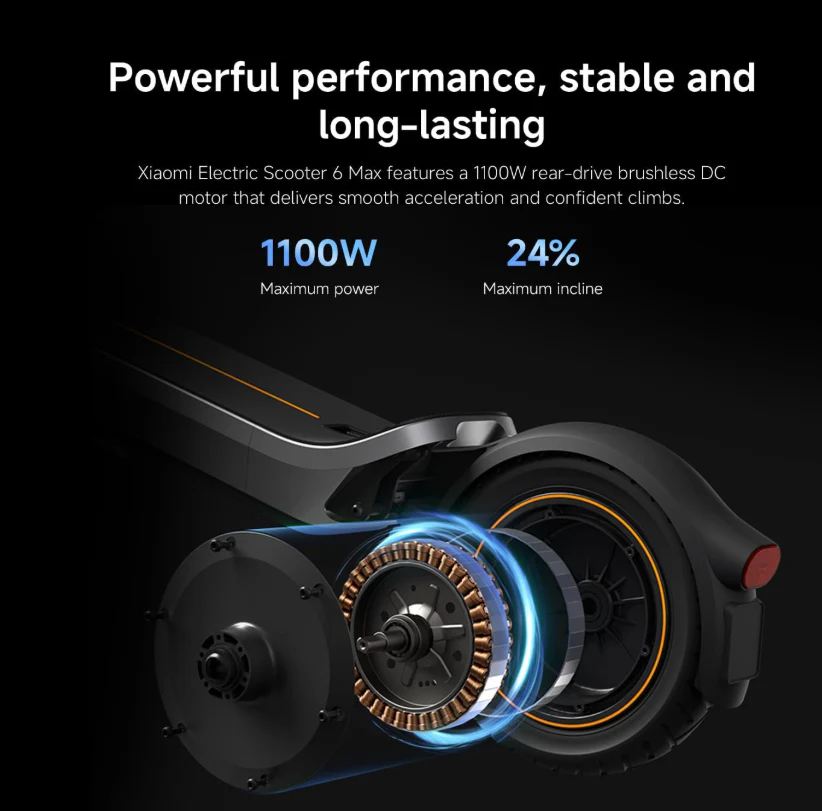 Xiaomi 6 Max Electric Scooter -2026 - Image 6