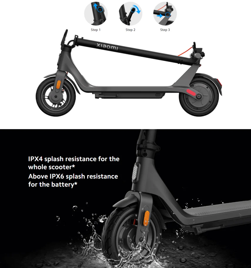 Xiaomi Electric Scooter 4 Lite 2nd Gen Black EU - Image 5