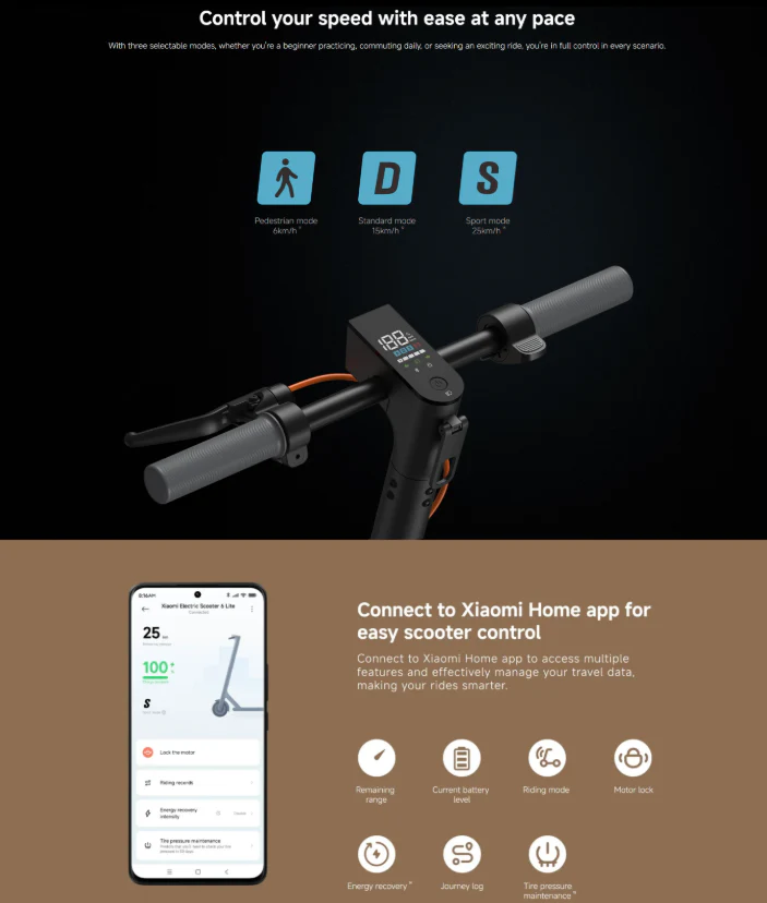 Xiaomi Electric Scooter 6 Lite - Image 12