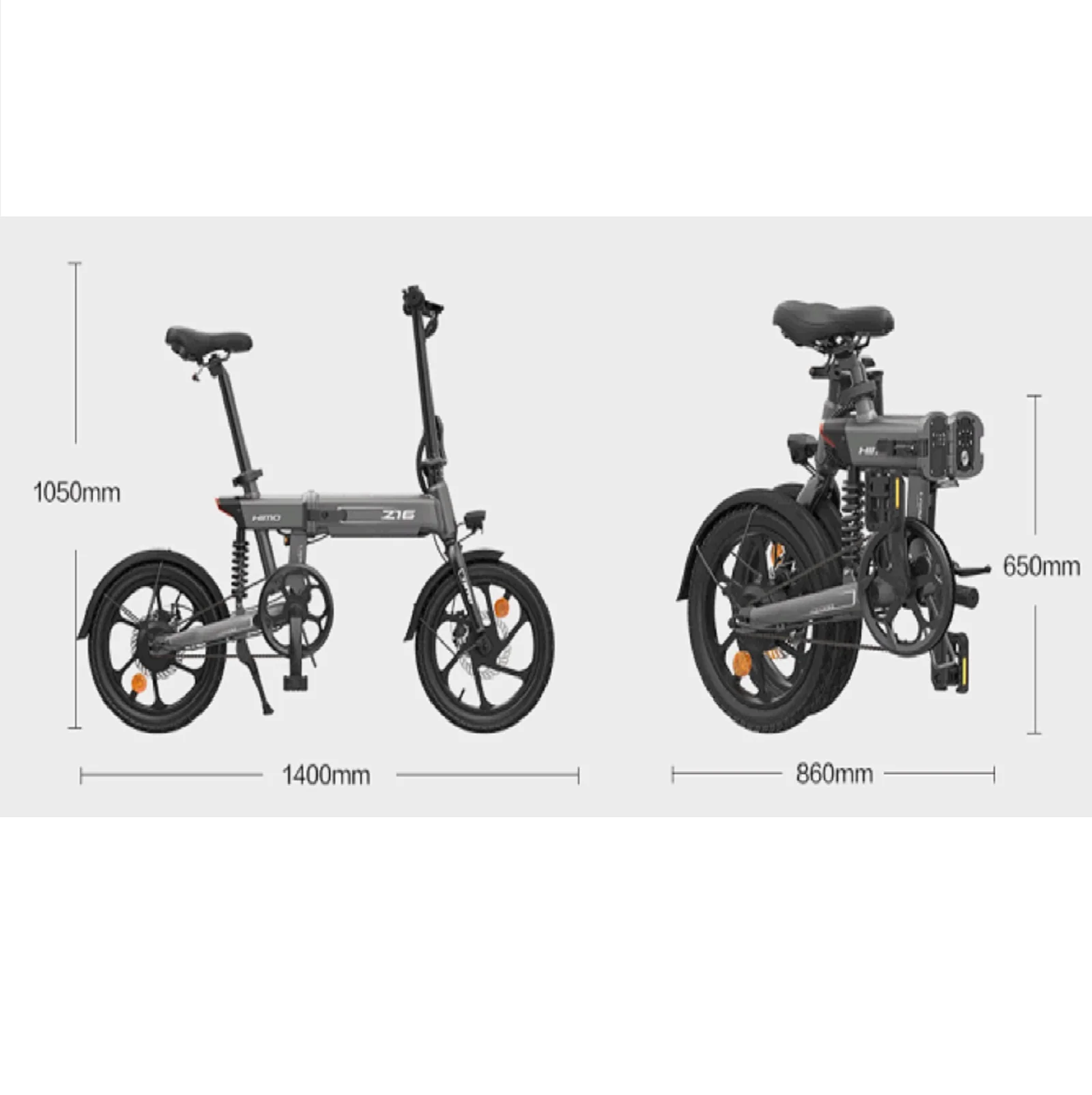 HIMO Z16 Folding Electric Bicycle - Image 11