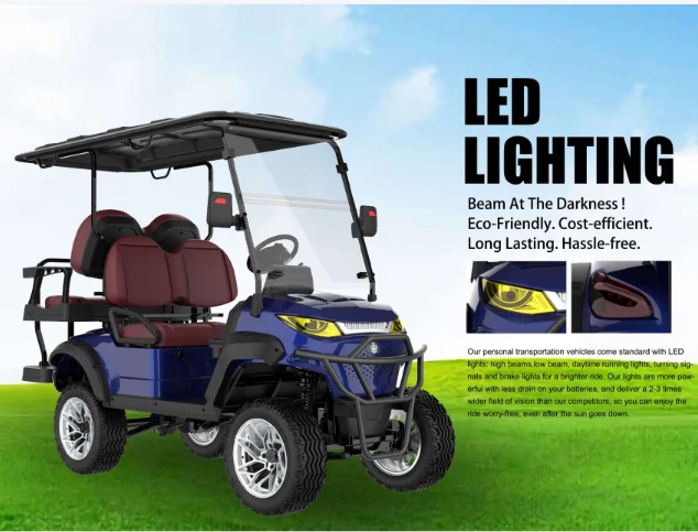 XMV Lifted Golf Cart Series 2+2 Seater - Image 5