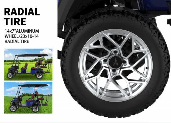 XMV Lifted Golf Cart Series 2+2 Seater - Image 6