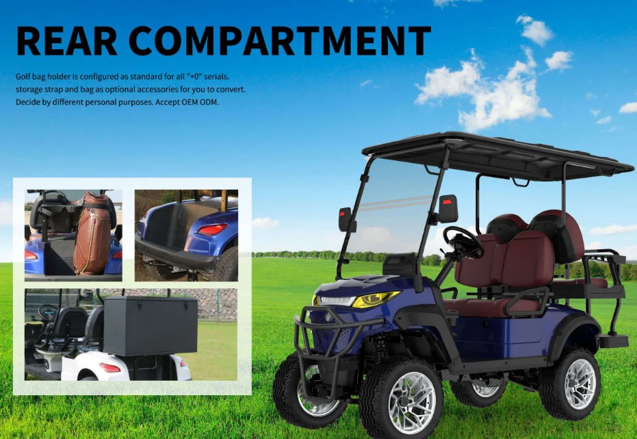 XMV Lifted Golf Cart Series 2+2 Seater - Image 7
