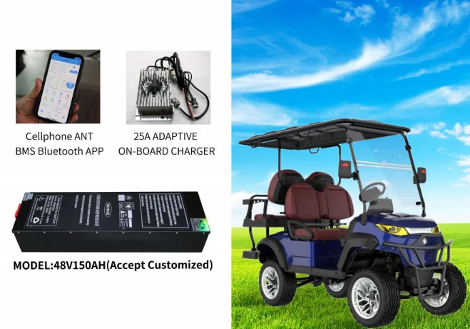 XMV Lifted Golf Cart Series 2+2 Seater - Image 9