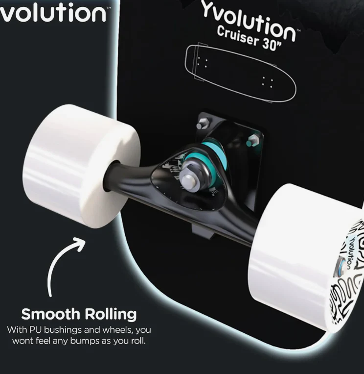 Yvolution Cruiser 30-Inch Skateboard Age 5+ - Image 4