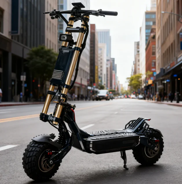 ZP-F8 MUSTLE ELECTRIC SCOOTER 72V 50Ah 8000W - Image 4