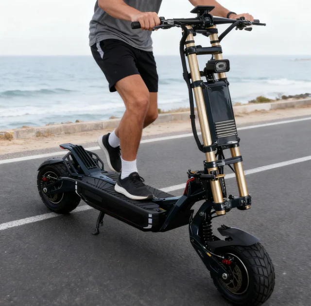 ZP-F8 MUSTLE ELECTRIC SCOOTER 72V 50Ah 8000W - Image 5