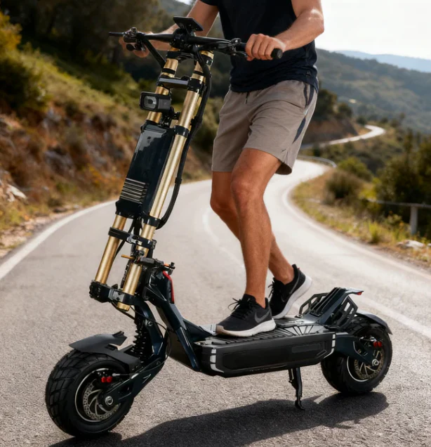 ZP-F8 MUSTLE ELECTRIC SCOOTER 72V 50Ah 8000W - Image 7
